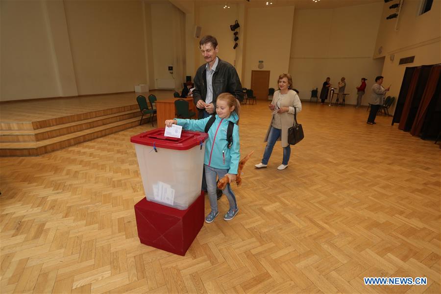 LATVIA-EUROPEAN PARLIAMENT-ELECTION