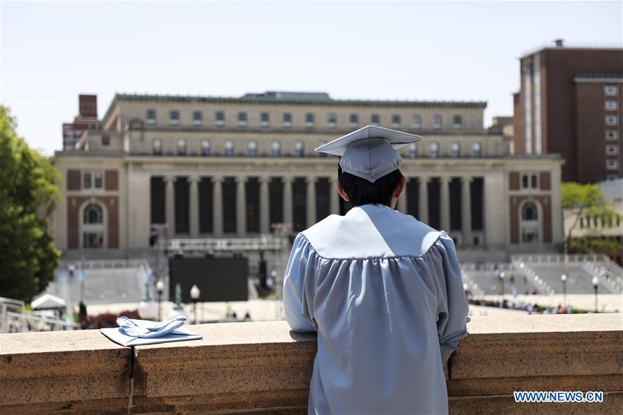 U.S.-NEW YORK-COLUMBIA UNIVERSITY-COMMENCEMENT CEREMONY