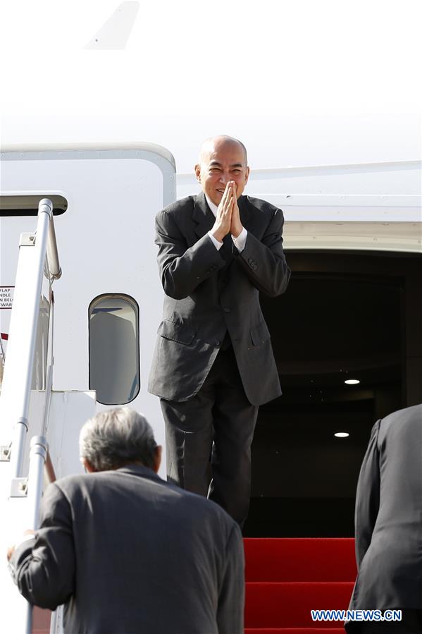 CAMBODIA-PHNOM PENH-CAMBODIAN KING-FRANCE-CELEBRATION