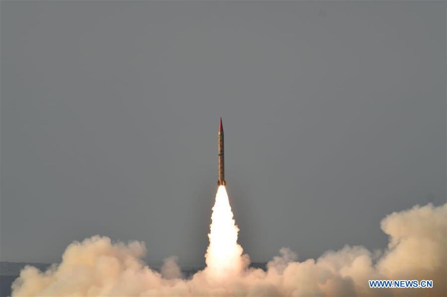 PAKISTAN-BALLISTIC MISSILE-TRAINING LAUNCH