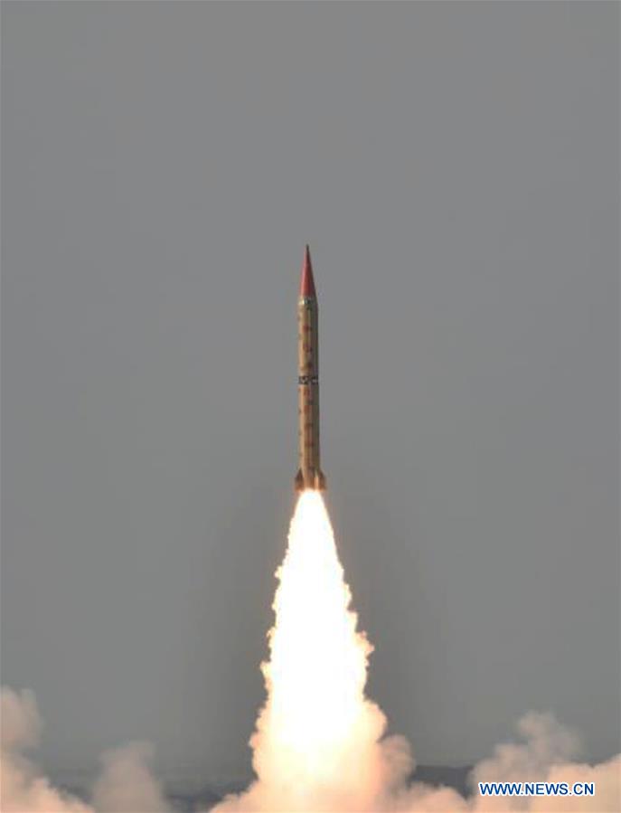 PAKISTAN-BALLISTIC MISSILE-TRAINING LAUNCH