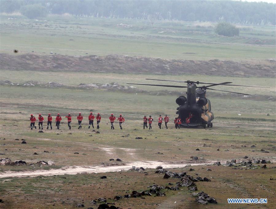 TURKEY-KEYSERI-MILITARY DRILL