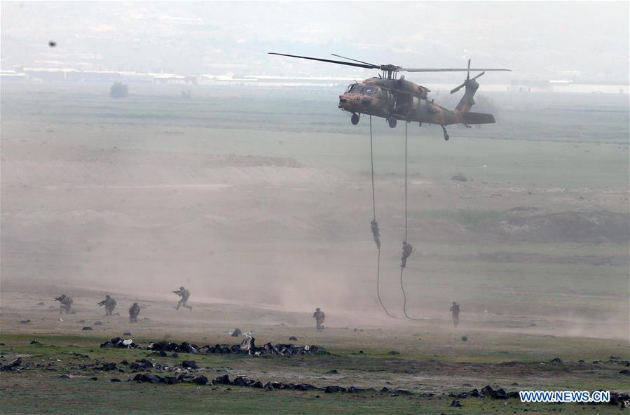 TURKEY-KEYSERI-MILITARY DRILL