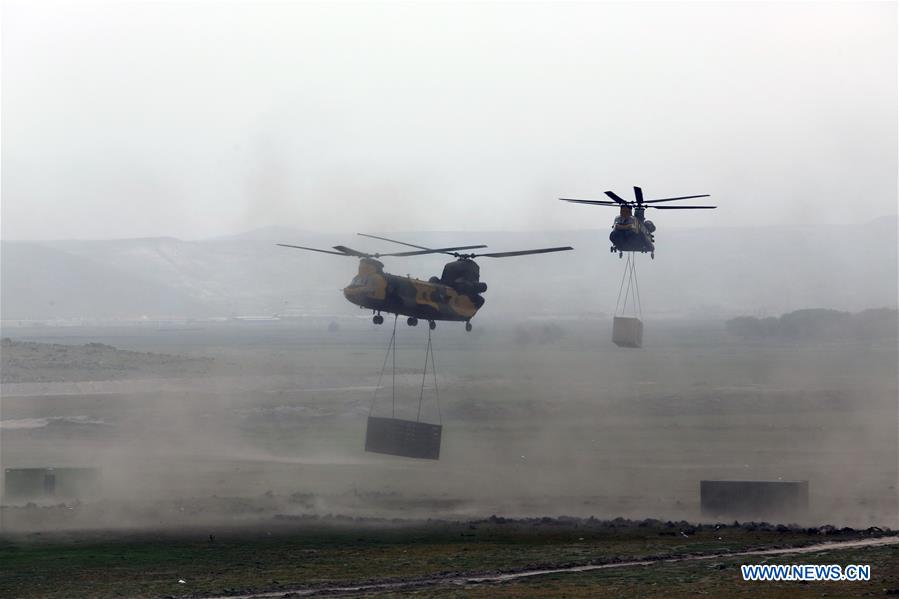 TURKEY-KEYSERI-MILITARY DRILL