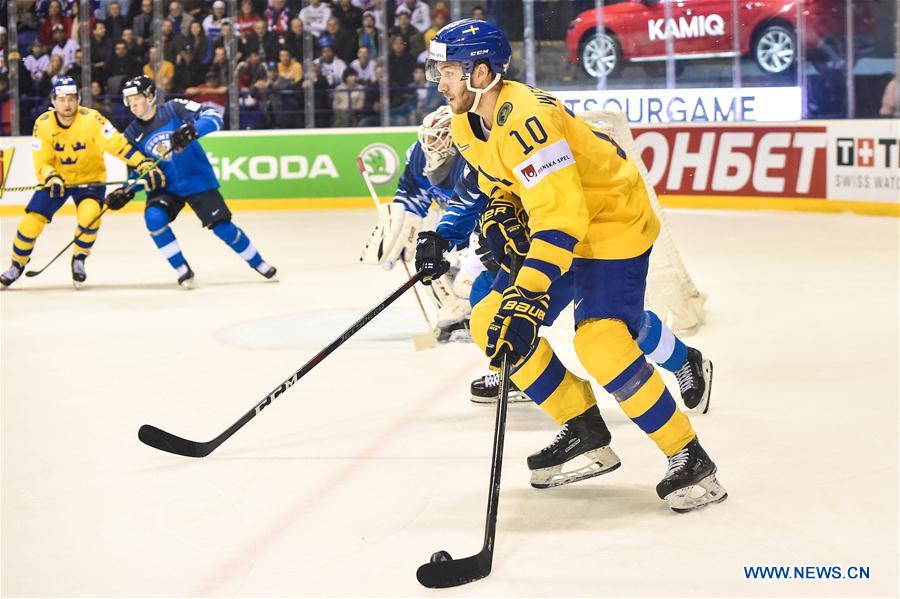 (SP)SLOVAKIA-KOSICE-ICE HOCKEY-IIHF-WORLD CHAMPIONSHIP-QUARTERFINAL-FIN VS SWE
