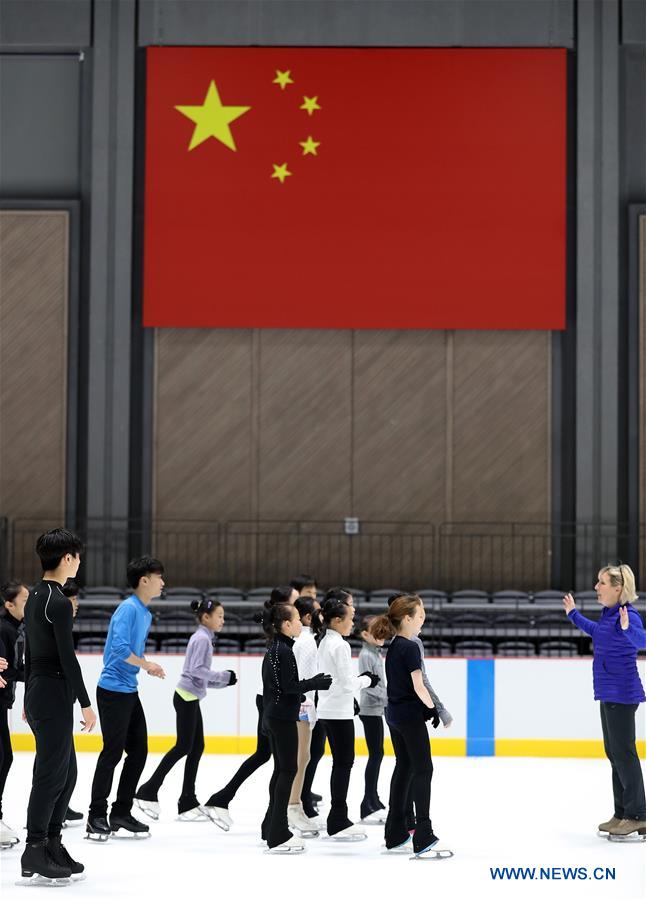 (SP)CHINA-BEIJING-FIGURE SKATING-TRAINING-BRIAN ORSER-TRACY WILSON (CN)