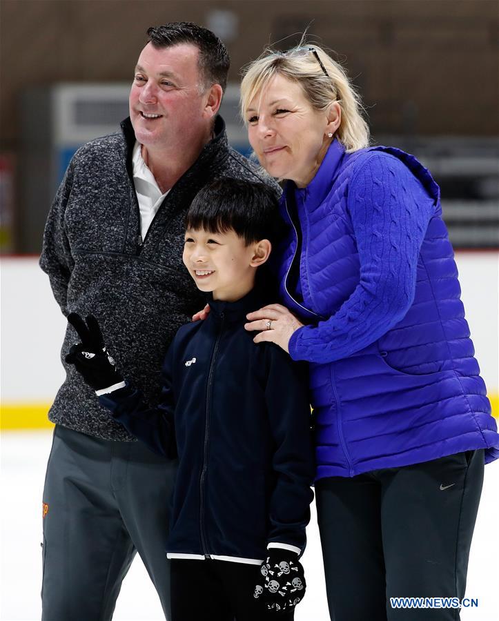 (SP)CHINA-BEIJING-FIGURE SKATING-TRAINING-BRIAN ORSER-TRACY WILSON (CN)