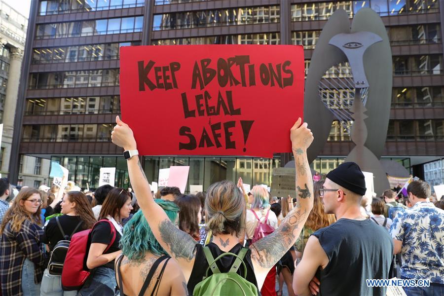 U.S.-CHICAGO-ABORTION BAN-PROTEST