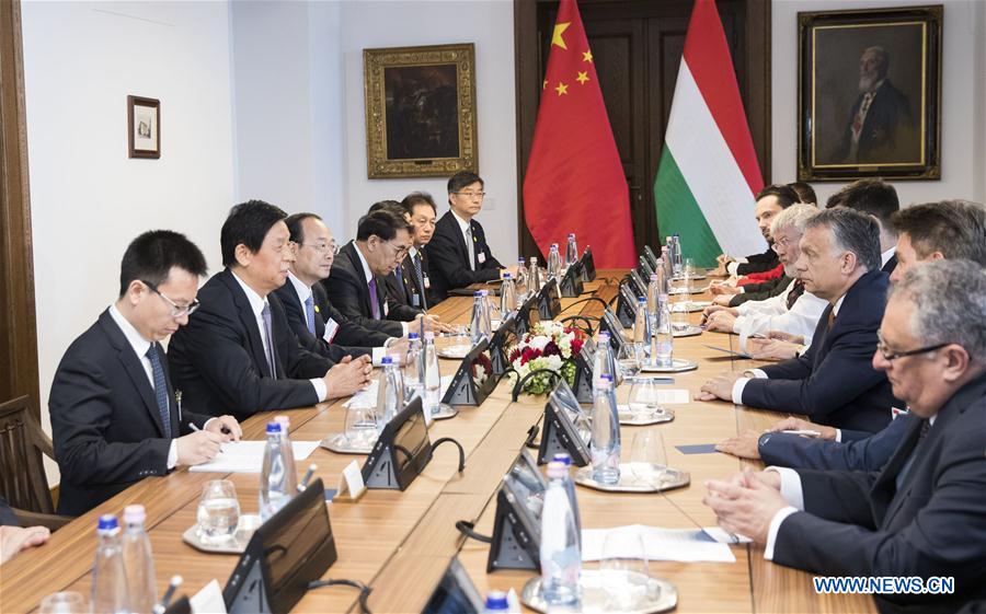 HUNGARY-LI ZHANSHU-VISIT