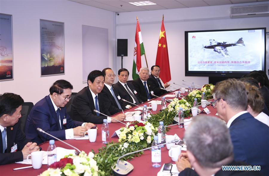 HUNGARY-LI ZHANSHU-VISIT