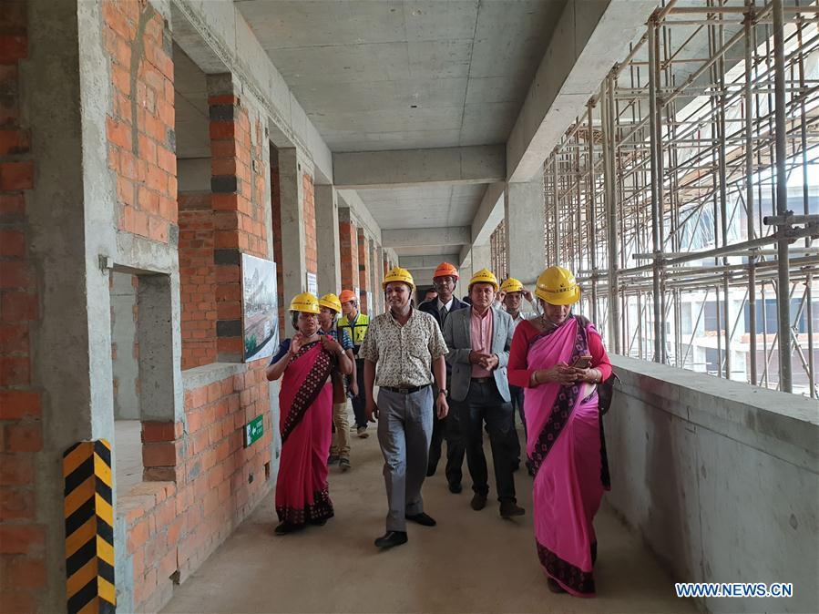 NEPAL-KATHMANDU-CHINA-AID-RECONSTRUCTION-SCHOOL