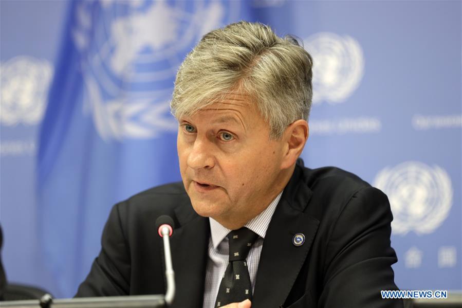 UN-INTERNATIONAL DAY OF PEACEKEEPERS-LACROIX-PRESS CONFERENCE