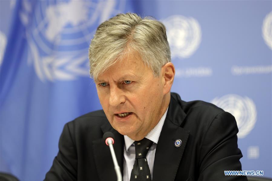 UN-INTERNATIONAL DAY OF PEACEKEEPERS-LACROIX-PRESS CONFERENCE