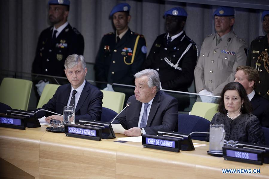 UN-PEACEKEEPING-DIAGNE MEDAL-AWARD CEREMONY