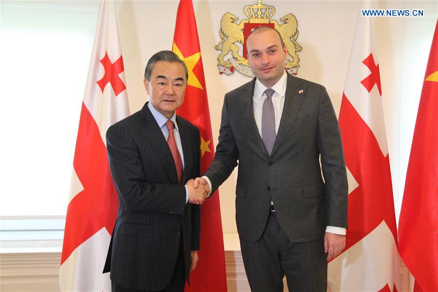 GEORGIA-TBILISI-PM-CHINA-WANG YI-MEETING