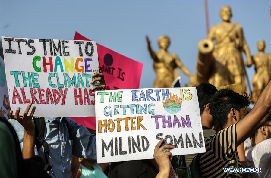 印度 - 孟买 - 罢工 - 全球气候罢工