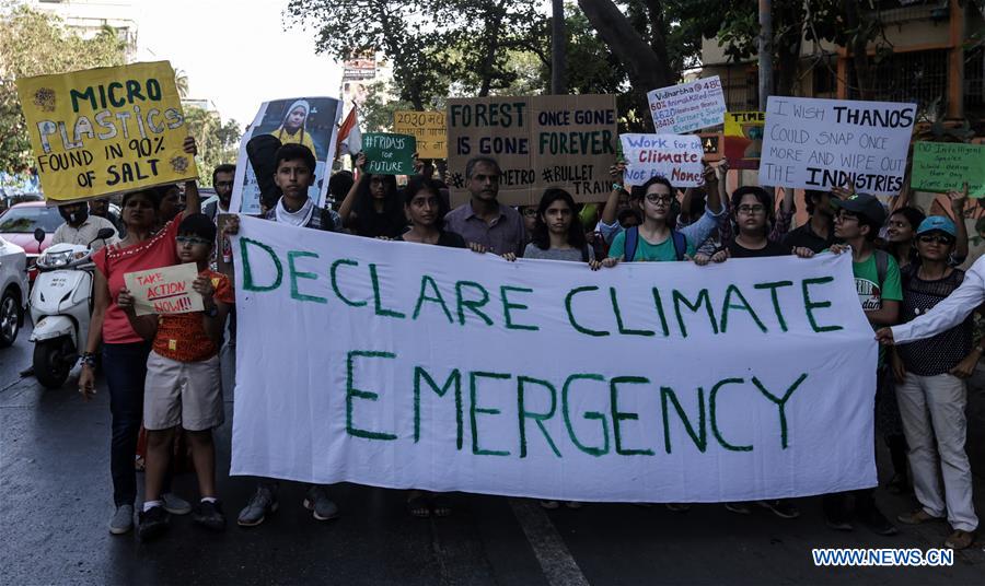 INDIA-MUMBAI-STRIKE-GLOBAL CLIMATE STRIKE