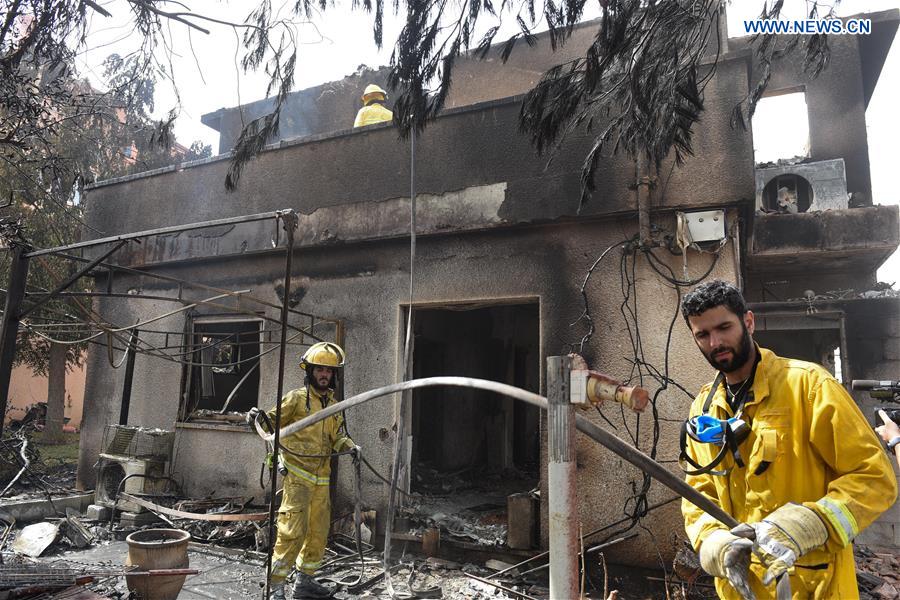 ISRAEL-MEVO MODI'IM-FIRE