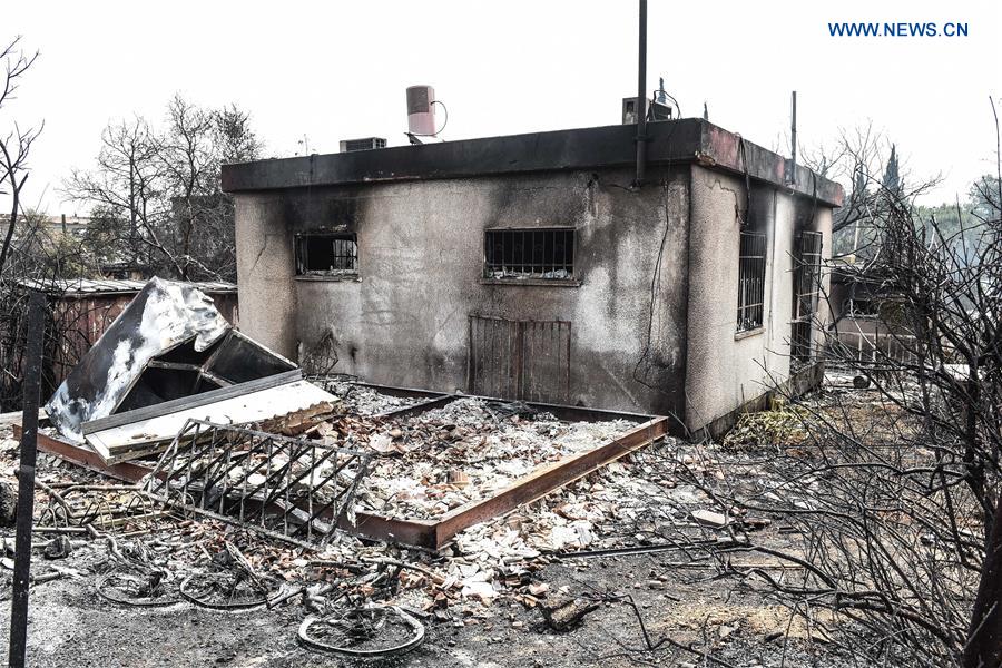 ISRAEL-MEVO MODI'IM-FIRE