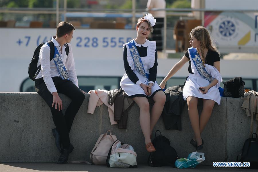 RUSSIA-MOSCOW-LAST BELL