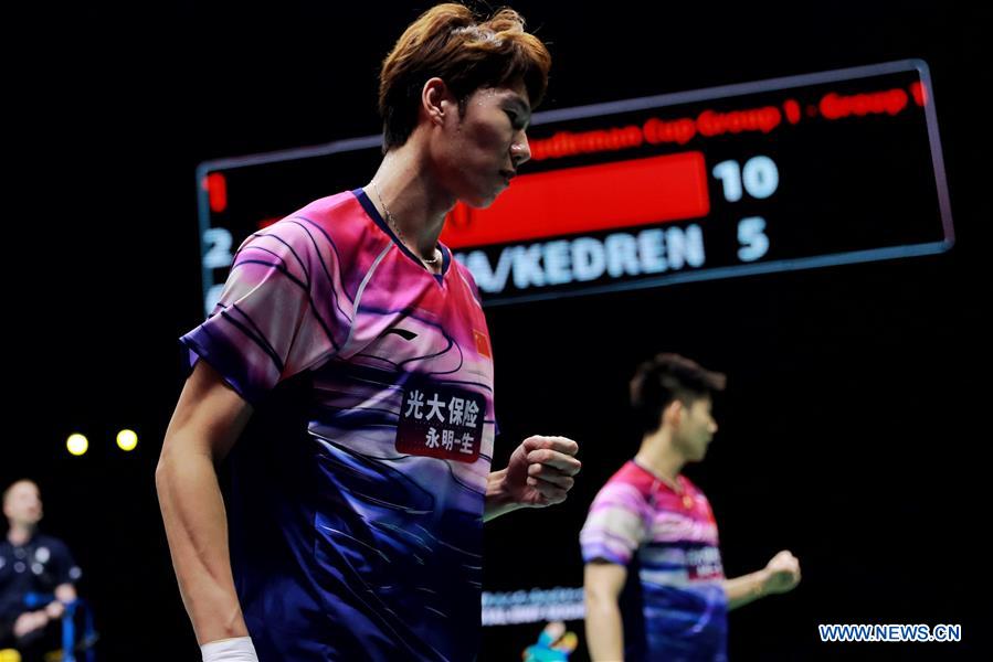 (SP)CHINA-NANNING-BADMINTON-SUDIRMAN CUP 2019(CN)