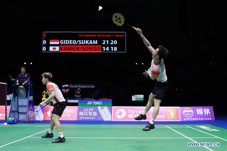(SP)CHINA-NANNING-BADMINTON-SUDIRMAN CUP 2019(CN)