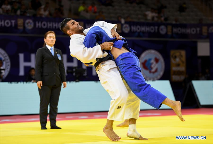 (SP)CHINA-HUHHOT-JUDO-WORLD JUDO TOUR