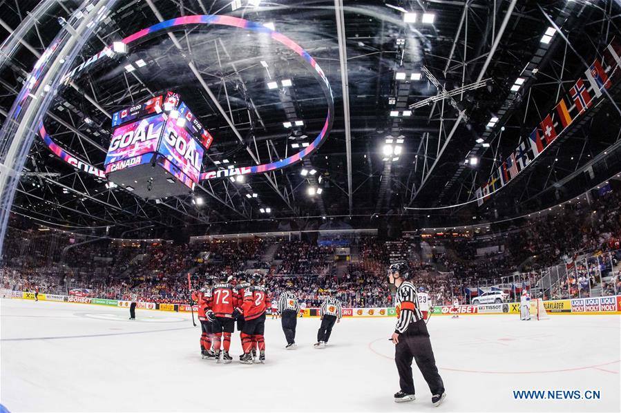 Bratislava, Slovakia. 26th May, 2019. Kaapo KAKKO, FIN 24 Finland won the  title and celebrate the trophy CANADA - FINLAND 1-3 Kanada - Finnland FINAL  IIHF ICE HOCKEY WORLD CHAMPIONSHIPS in Bratislava