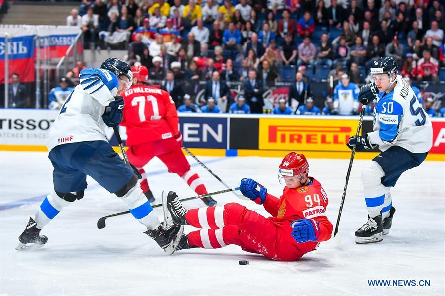 (SP)SLOVAKIA-BRATISLAVA-ICE HOCKEY-IIHF-WORLD CHAMPIONSHIP-SEMIFINAL-FIN VS RUS