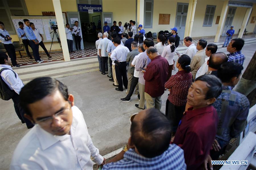 CAMBODIA-PHNOM PENH-COUNCIL ELECTIONS-OPENING