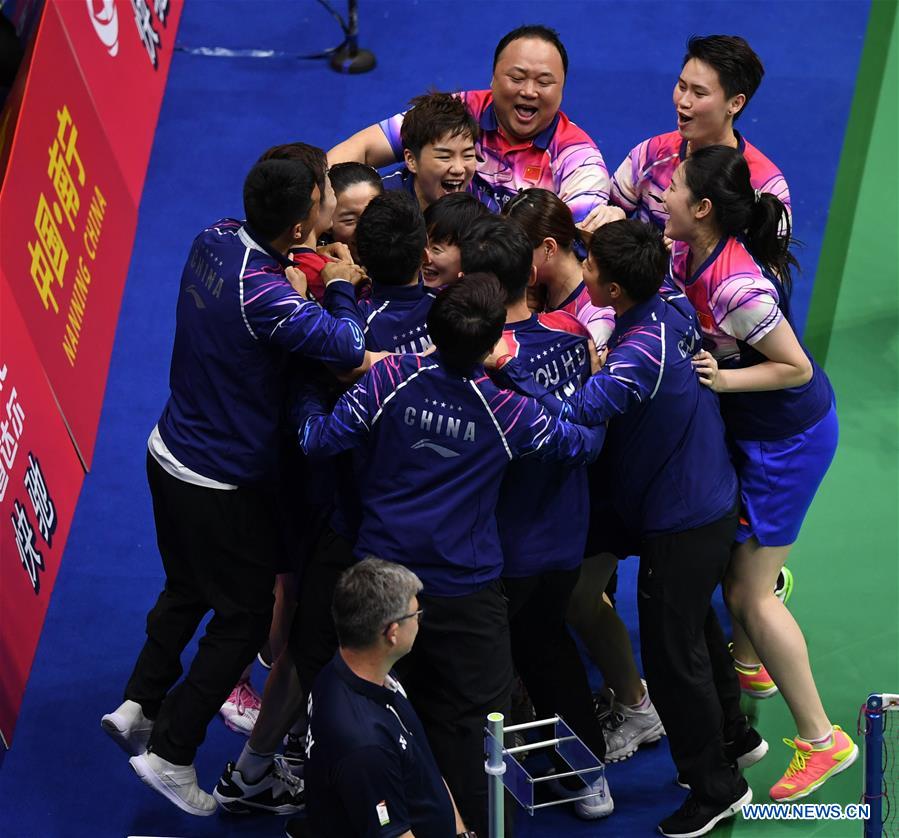 (SP)CHINA-NANNING-BADMINTON-SUDIRMAN CUP 2019(CN)