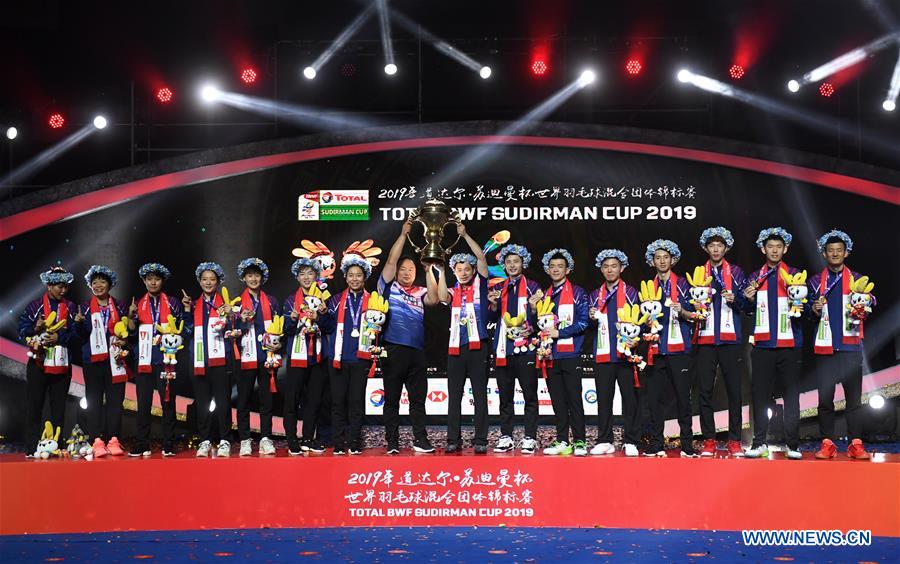 (SP)CHINA-NANNING-BADMINTON-SUDIRMAN CUP 2019(CN)