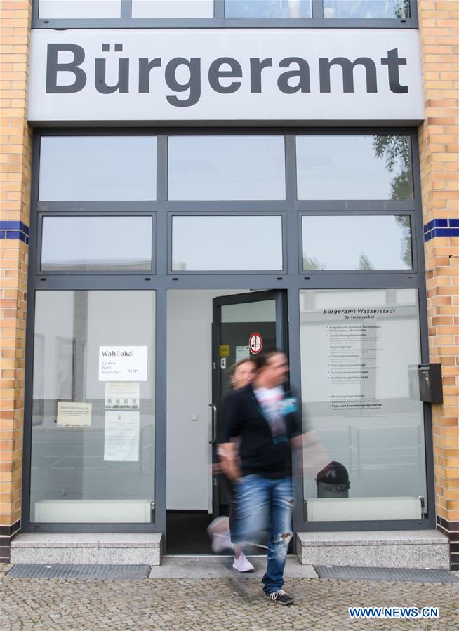 GERMANY-BERLIN-EUROPEAN PARLIAMENT-ELECTION