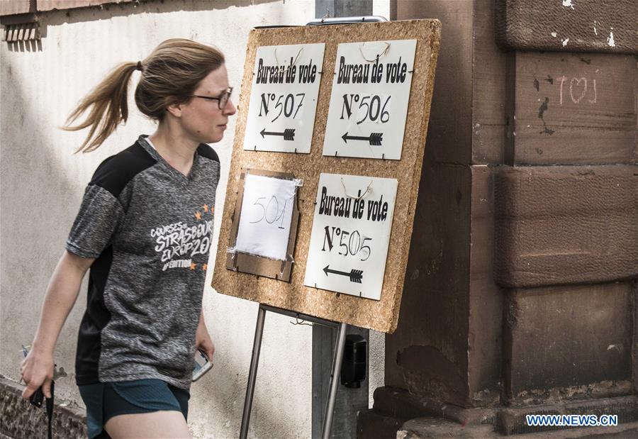 FRANCE-STRASBURG-EUROPEAN PARLIAMENT-ELECTION