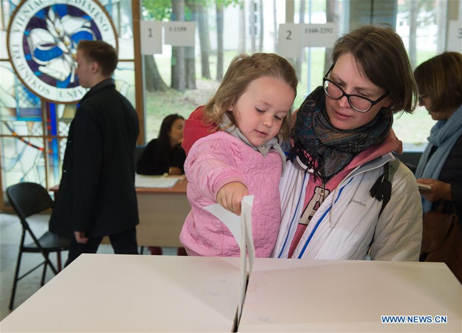 LITHUANIA-VILNIUS-PRESIDENTIAL RUNOFF-EUROPEAN PARLIAMENT-ELECTION