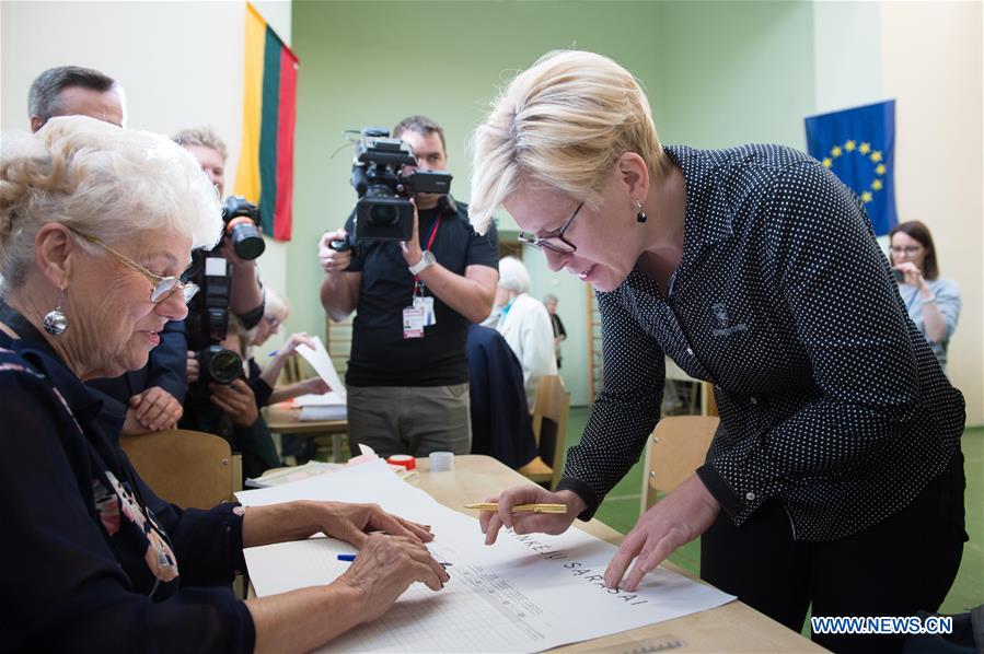 LITHUANIA-VILNIUS-PRESIDENTIAL RUNOFF-EUROPEAN PARLIAMENT-ELECTION