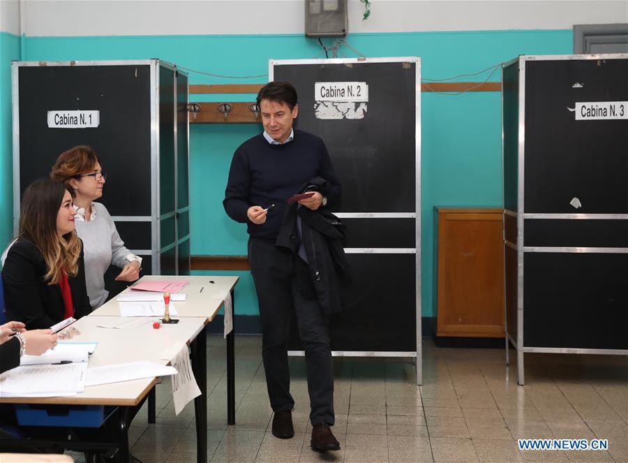 ITALY-ROME-EUROPEAN PARLIAMENT-ELECTION