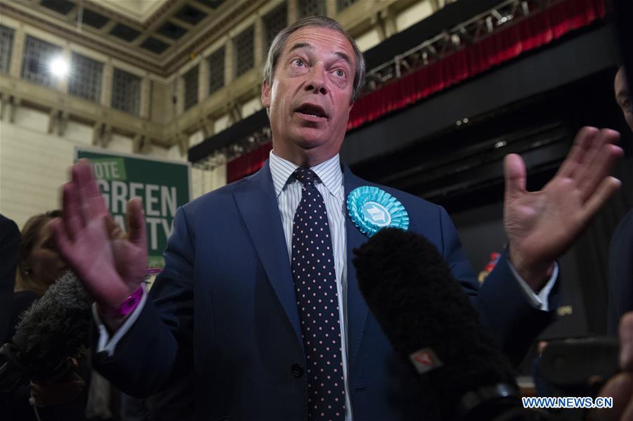 BRITAIN-SOUTHAMPTON-EUROPEAN PARLIAMENT ELECTIONS-BREXIT PARTY