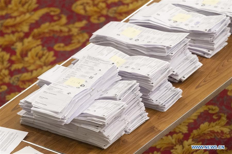 BRITAIN-SOUTHAMPTON-EUROPEAN PARLIAMENT ELECTIONS-COUNTING