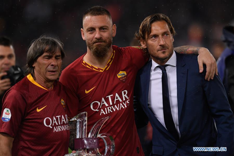 (SP)ITALY-ROME-SOCCER-SERIE A-AS ROMA VS PARMA