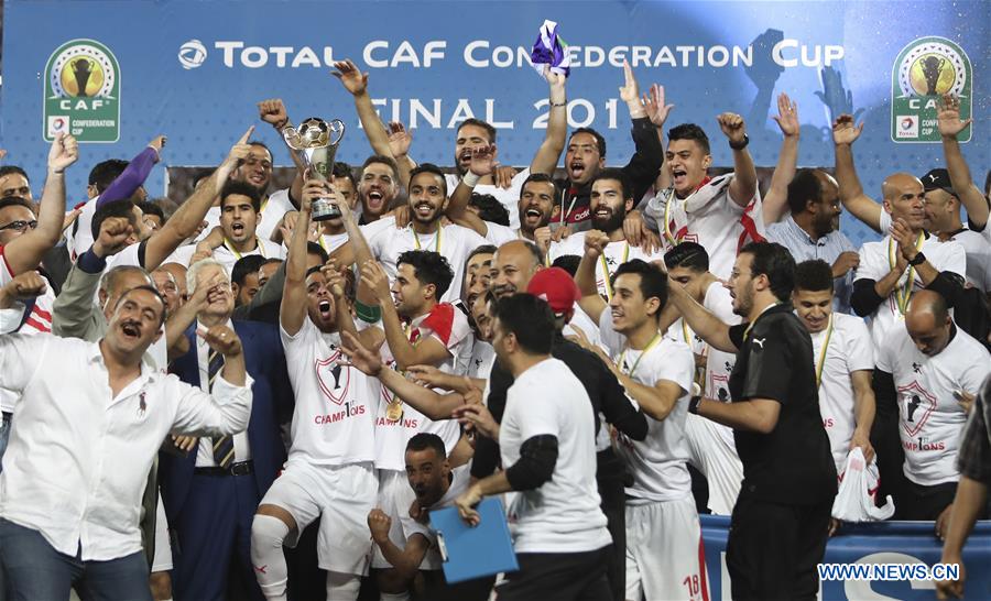 (SP)EGYPT-ALEXANDRIA-SOCCER-CAF CONFEDERATION CUP-FINAL-ZAMALEK VS RS BERKANE