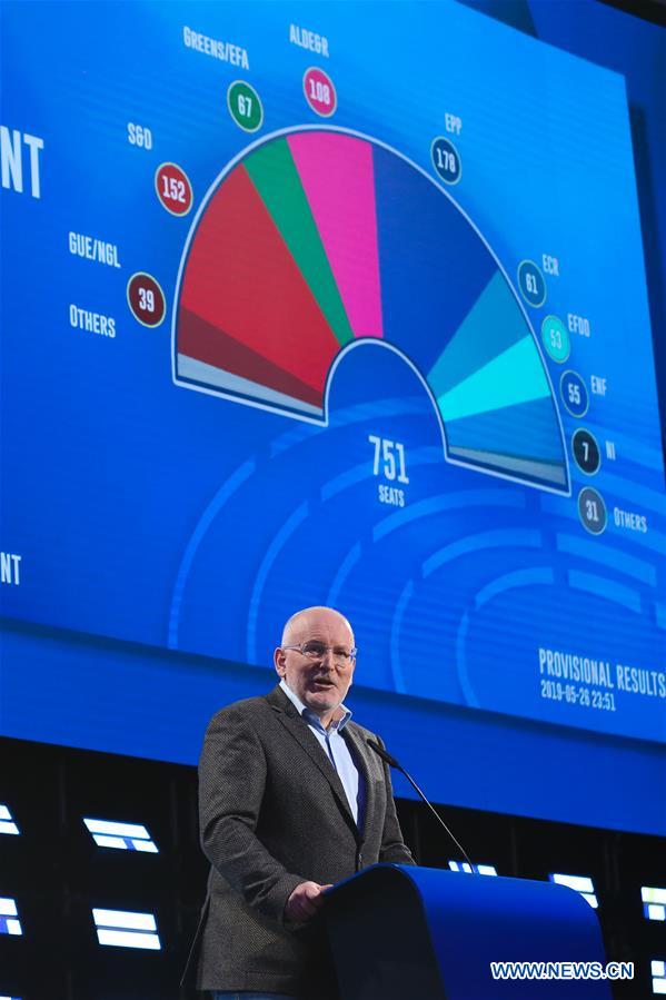 BELGIUM-BRUSSELS-EUROPEAN PARLIAMENT-ELECTION