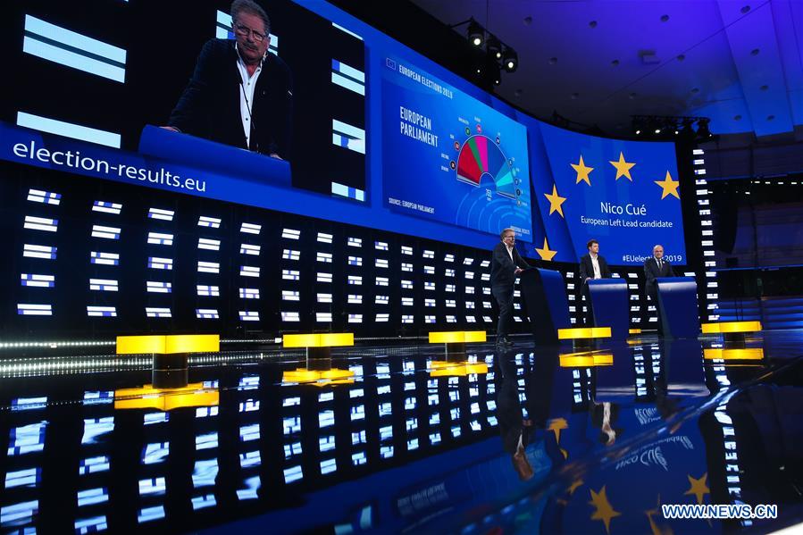 BELGIUM-BRUSSELS-EUROPEAN PARLIAMENT-ELECTION