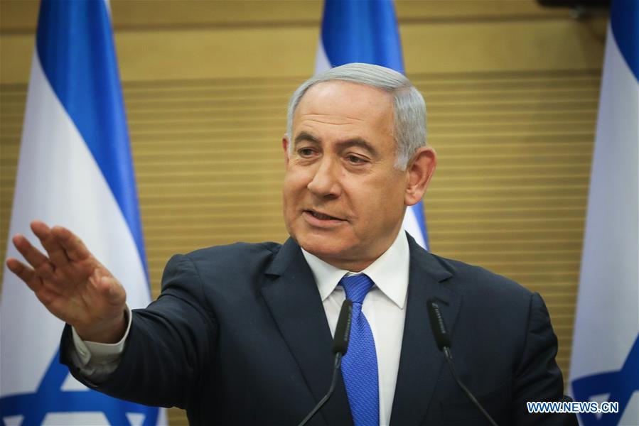 MIDEAST-JERUSALEM-NETANYAHU-LIEBERMAN-PARLIAMENT