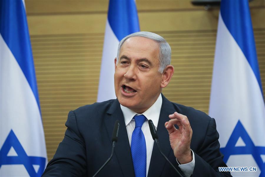 MIDEAST-JERUSALEM-NETANYAHU-LIEBERMAN-PARLIAMENT