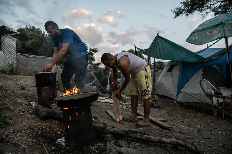 GREECE-SAMOS-REFUGEE CAMP