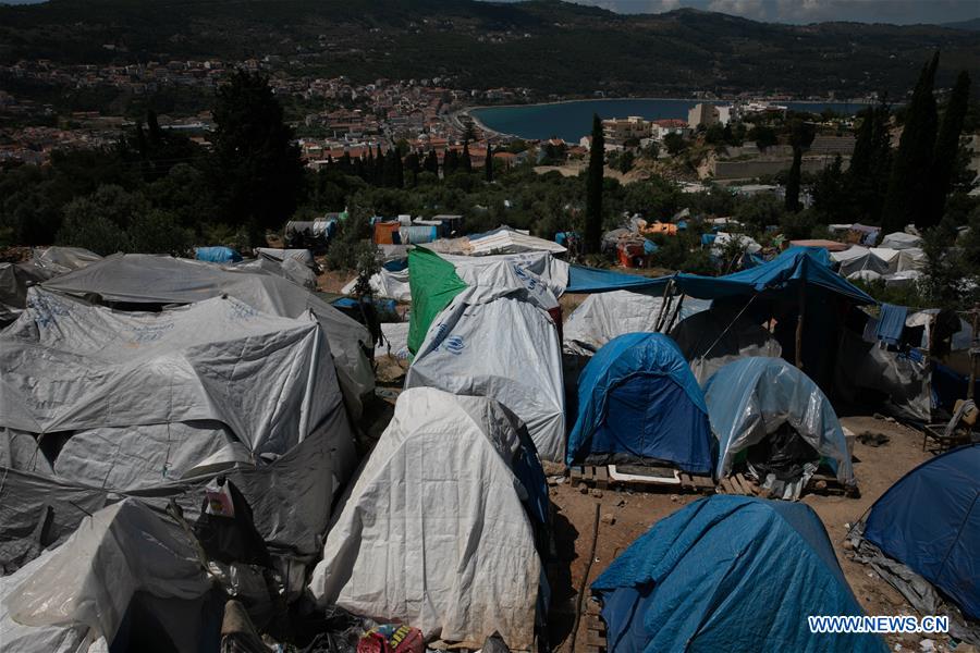 GREECE-SAMOS-REFUGEE CAMP