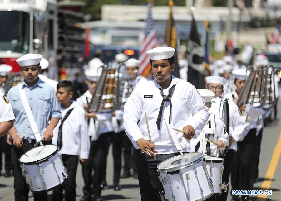 U.S.-NEW YORK-MEMORIAL DAY PARADE