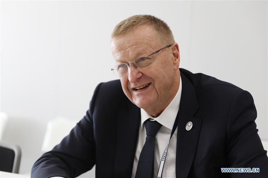 (SP)JAPAN-TOKYO-IOC-JOHN COATES-INTERVIEW