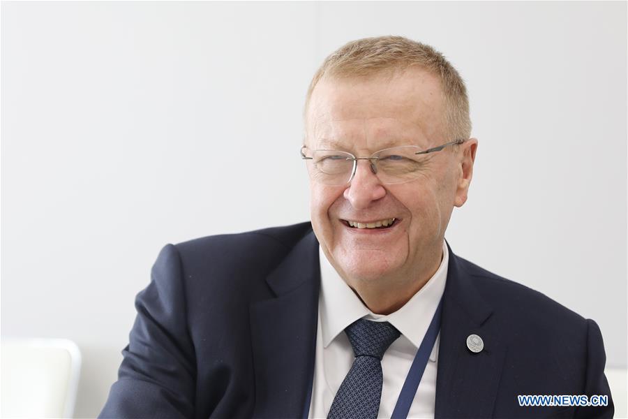 (SP)JAPAN-TOKYO-IOC-JOHN COATES-INTERVIEW